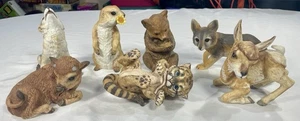 Lotto Figurine Ceramica 1984 River Shore Ltd. "Bambini delle Specie In via di Estinzione" - Foto 1 di 24