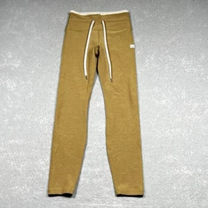 Vuori Leggings Womens XS Beige Vibe Elevation Leggings Athleisure Drawstring - Picture 1 of 11