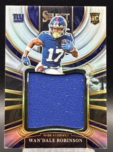 🔥 2022 Panini Select Wan’Dale Robinson Silver Jumbo Rookie Swatch/99 SP 🔥 - Imagen 1 de 2