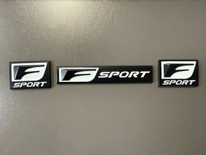 Insignia emblema maletero guardabarros deportivo F negro para Lexus IS250 IS350 IS300 RC350 RC300 - Imagen 1 de 7