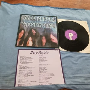 Deep Purple – Machine Head-1972-FIRST UK PRESS -PURPLE LAB - (GRAMOPHONE ) -N/M - Picture 1 of 10