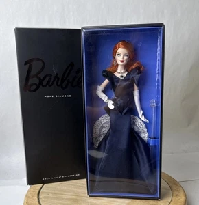 Hope Diamond Barbie Doll Red Hair Gold Label Barbie Collector W7818 NRFB - Picture 1 of 6