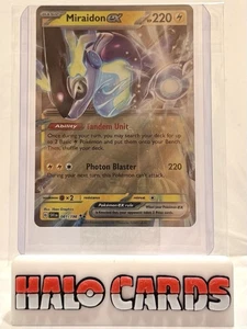 PACKFRISCH Miraidon EX 81/198 Double Rare Holo Scarlet & Violet Pokemon TCG HF - Bild 1 von 2