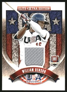 2015 Elite Extra Edition USA Baseball 18U Jerseys #17 William Benson Jersey - Picture 1 of 2