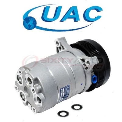 UAC AC Compressor for 1994-1996 Cadillac Fleetwood - Heating Air lp Foto 1 de 4