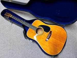 Guitarra acústica Maruha 1976 hecha en Japón vintage con estuche rígido - Imagen 1 de 24