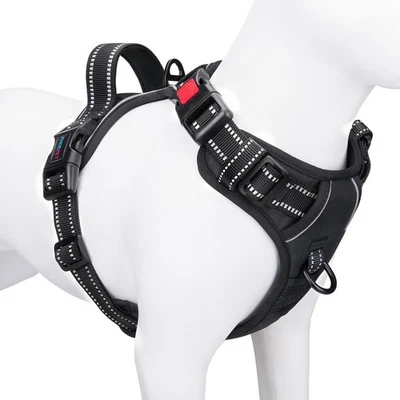 PHOEPET No Pull Dog Harnesses for Small Dogs Reflective Adjustable Front Clip... - Image 1 of 4