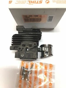 Cilindro pistone motosega originale Stihl MS150T d. 34mm 11460201200 - Imagen 1 de 1