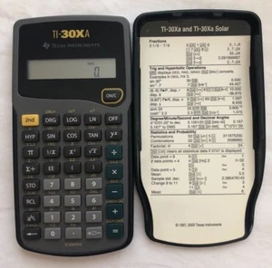 TI-30XA Texas Instrument Scientific Calculator - Picture 1 of 6