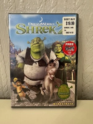 Shrek 2 (DVD, 2004) NTSC Sealed - Includes Green Room Best Buy VIP Pass Sealed - Image 1 of 4