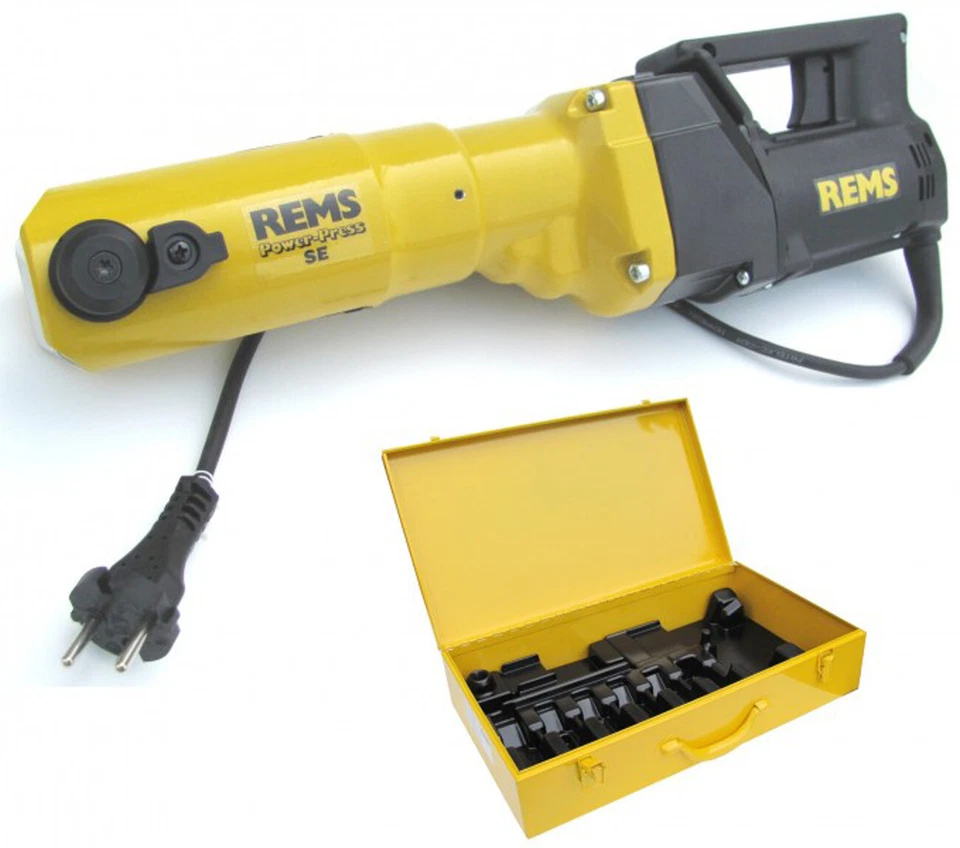 REMS Pressmaschine Power Press SE mit Koffer Nr. 572111 Presszange Nachfolger E - Bild 1 von 1