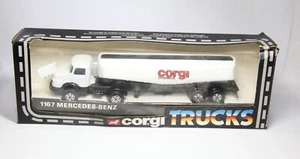 Tanker chemio Corgi 1167 Mercedes Benz in scatola originale - ottimo vintage - Foto 1 di 5
