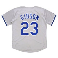 Kirk Gibson 1990 Los Angeles Dodgers Grey Road Jersey Men's (S-3XL)
