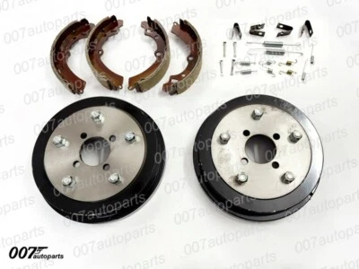 Rear Brake Drums & Brake Shoes Hardware Spring Kit Fits 1987-1995 Suzuki Samurai - Imagem 1 de 4