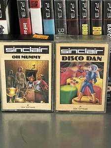 Oh Mummy Disco Dan Zx Spectrum Spiel Doppel Konvolut! Look In The Shop! - Bild 1 von 1