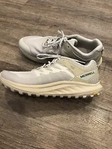 Merrell Antora 3 Womens Shoes Beige Sneaker Hiking Athletic Walking Size 10.5 - Picture 1 of 7