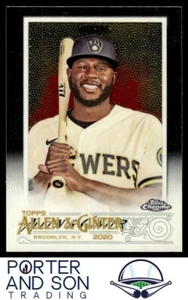 Lorenzo Cain 2020 Topps Allen & Ginter #160 Milwaukee Brewers - Picture 1 of 2