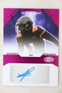 Rejzohn Wright - 2023 Aspire Football Purple Autograph - Picture 1 of 1