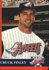 1997 Angels Mother's Anaheim Angels Baseball Card #9 Chuck Finley