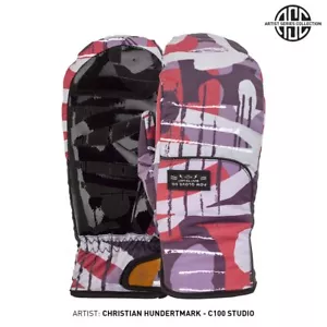 Neu POW Gloves Zero Fäustling Snowboard Skihandschuhe Medium-Xlarge ABS 1 Artist - Bild 1 von 2
