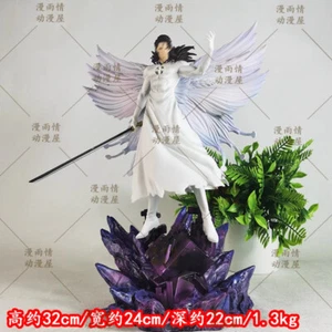 Anime BLEACH Aizen Sousuke Cosplay Figur PVC 32CM Statue Spielzeug Statue Ornament - Bild 1 von 6