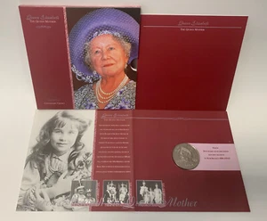 2000 Queen Elizabeth The Queen Mother Centenary Crown Five Pounds - Bild 1 von 2
