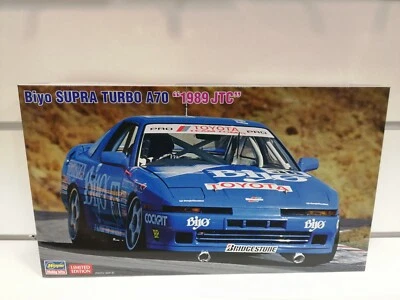 Biyo Supra Turbo A70 1989 JTC toyota rally corsa modellino Hasegawa 1-24 20519 - Immagine 1 di 2