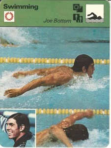 Tarjeta Sportscaster 1977-79, #103,24 natación, Joe Bottom - Imagen 1 de 1