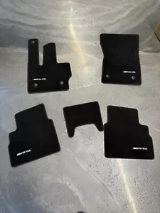 NEW 2019-2023 Mercedes G-Wagon Black Factory Carpet Front Auto Floor Mat - Picture 1 of 1