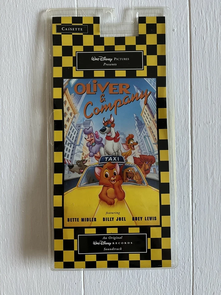 Walt Disney Presents Oliver & Company - Soundtrack Cassette Tape Billy Joel NEW - Image 1 of 2