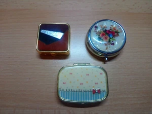 Beautiful pill boxes 3 pieces - Picture 1 of 6