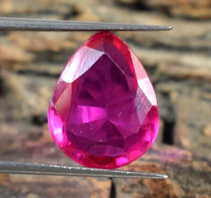 7,45 ct natürliche mexikanische rosa Danburit Birne loser Edelstein zertifiziert E11373 - Bild 1 von 7