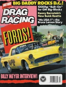 DRAG RACING 1988 MAR - FORDS, BILLY MEYER, BERNSTEINS REATTA, BRUCE LARSON - Imagen 1 de 1