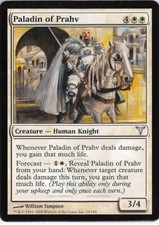 Paladin of Prahv *Uncommon* Magic MtG x1 Dissension SP