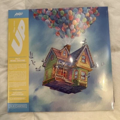 Disney Pixar UP - Original Motion Picture Soundtrack 2XLP 180 Gram Vinyl Mondo - Image 1 of 2