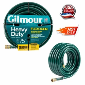 Flexogen Heavy Duty Garden Hose heavy duty brass kink-resistant Garden Watering - Picture 1 of 8