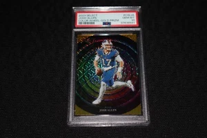 2023 Panini Select - josh allen - color wheel gold prizm /10 psa 10 - Picture 1 of 3
