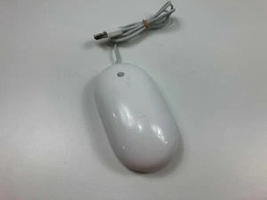 Apple Mighty Mouse - Model A1152 - Wired USB Optical Mouse - Free shipping! - Picture 1 of 3
