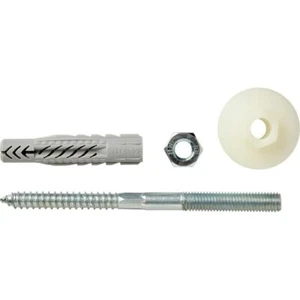 Fischer supporto per lavabo orinatoio in nylon WD 10x140 - 5 confezioni - Foto 1 di 3
