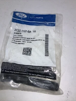 Genuine OEM 2C2Z-1107-BA Rear Wheel Lug Stud Bolt 2005-2019 F450 F550 Super Duty - Image 1 of 3