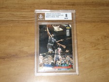1994-95 Collector's Choice Gold Signature-Shaquille O'Neal/Shaq Tribute-BGS 8