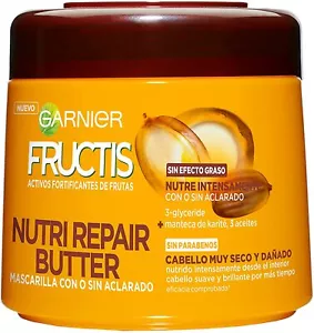 Nutri Repair Butter Fructis Garnier 300ml Mask, - Picture 1 of 1