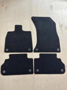 2019 OEM AUDI Q5 TEXTILE FLOOR MAT SET OF 4 BLACK SUV QUATTRO 80B.863.691 A QA5 - Picture 1 of 10