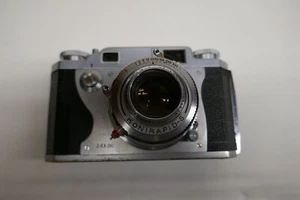 Konica II 35mm 24 X 36 NO 46568 w/Hexanon 50mm f2.8  f=50mm konishitoku NO 95021 - Picture 1 of 7