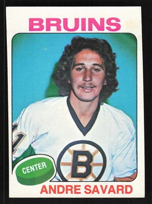 1975-76 Topps #155 Andre Savard Card TCCCX - Image 1 of 2
