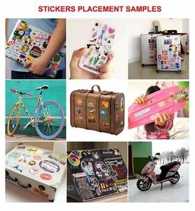 400 vinyl stickers for car, music instrument, laptop, skateboard, penny board - Picture 1 of 6