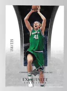2004-05 Upper DEck Exquisite Dirk Nowitzki #156/225 - Picture 1 of 2