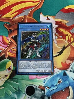 Yu-Gi-Oh Secret Rare Nekroz Of Unicore 1st Edition THSF-EN016 (NM) - Image 1 of 4
