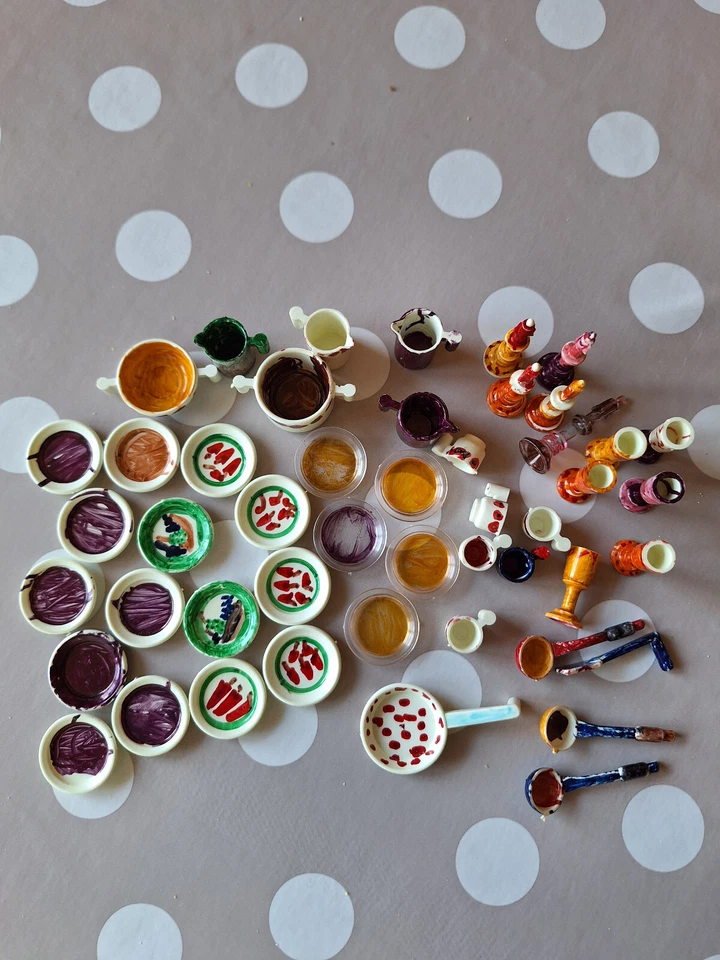 Playmobil Geschirr bemalt - Bild 1 von 1