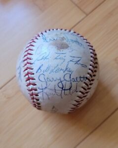 KENT HRBEK/GARY GAETTI Minnesota Twins Autograph/Signed Baseball